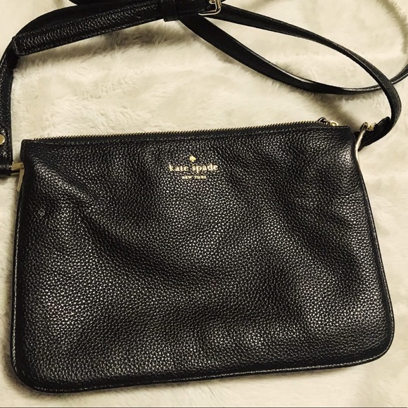 Kate Spade Triple Gusset Mulberry crossbody bag